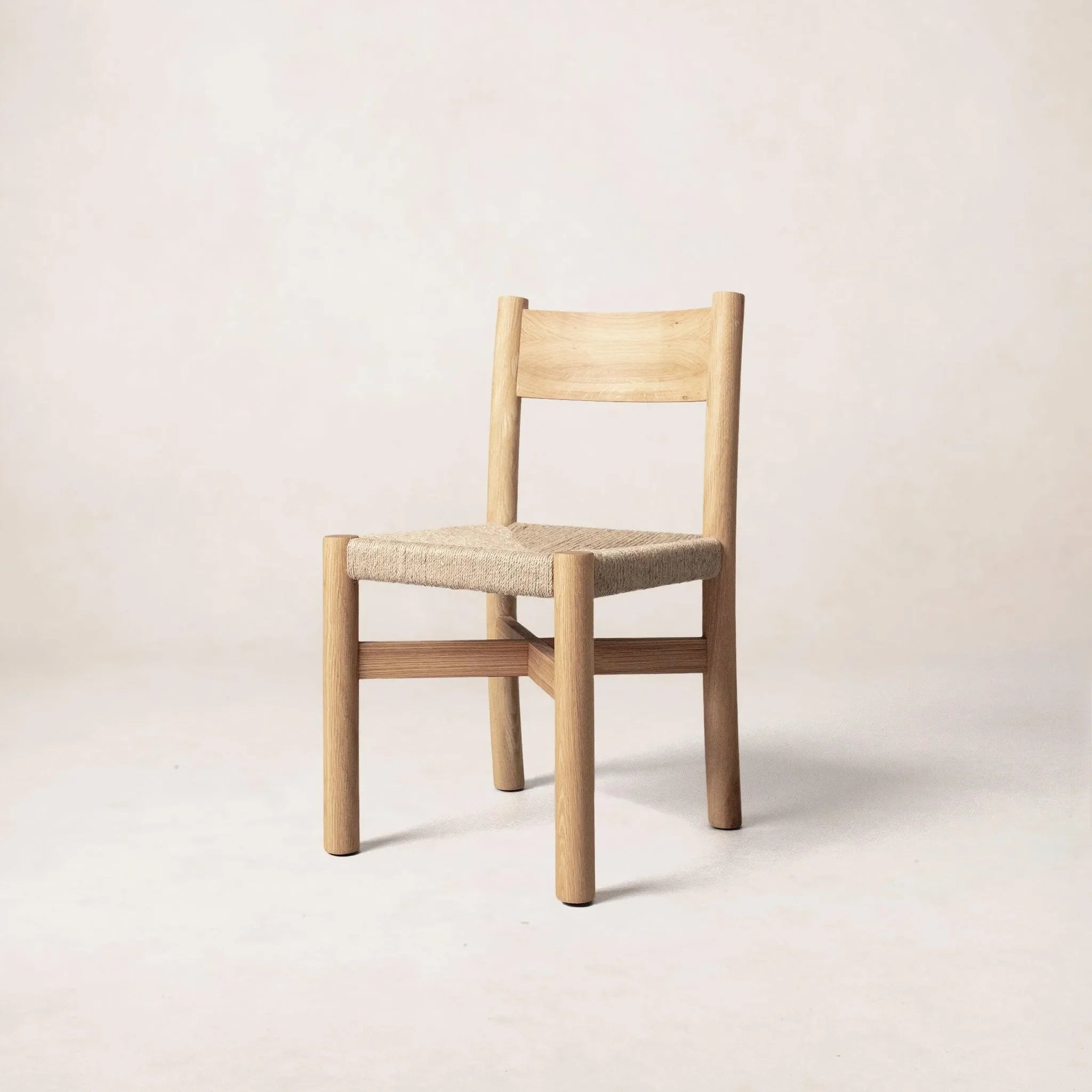 Nonna Dining Chair - White Oak - The Mayfair Hall