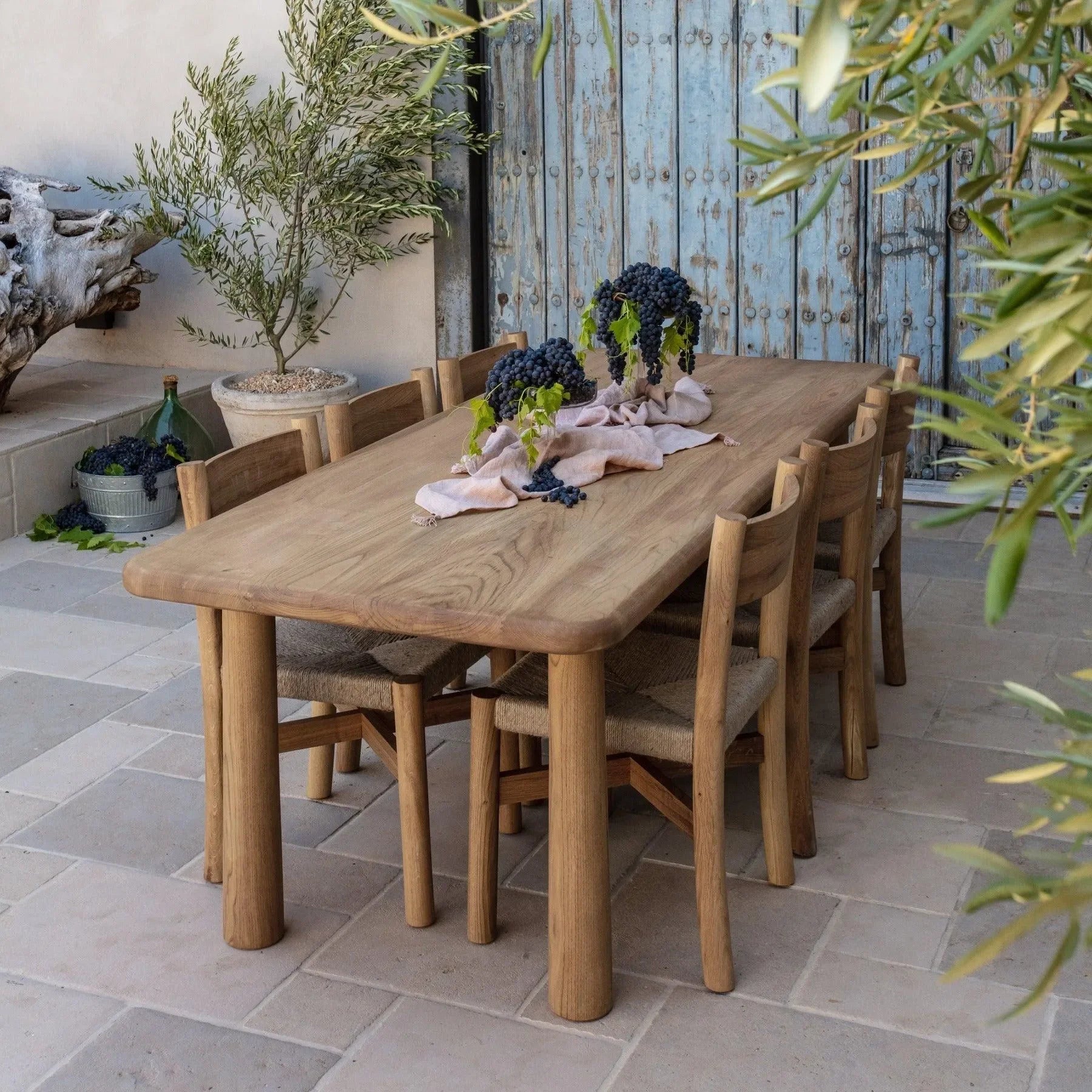 Nonna Dining Chair - White Oak - The Mayfair Hall