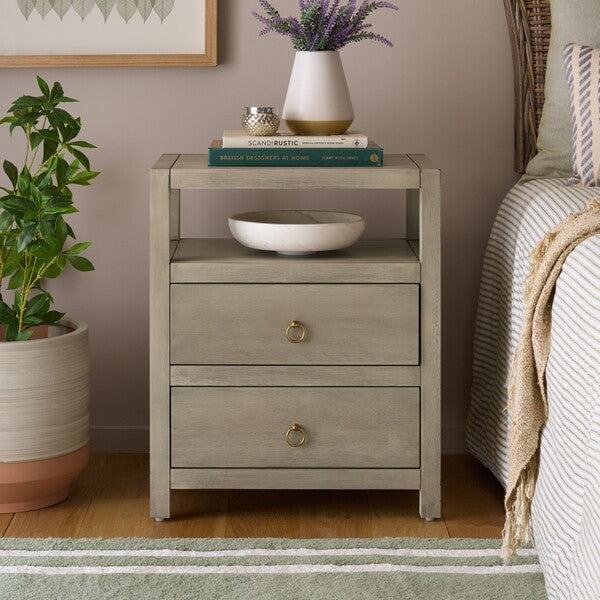 Amisa Nightstand in Natural