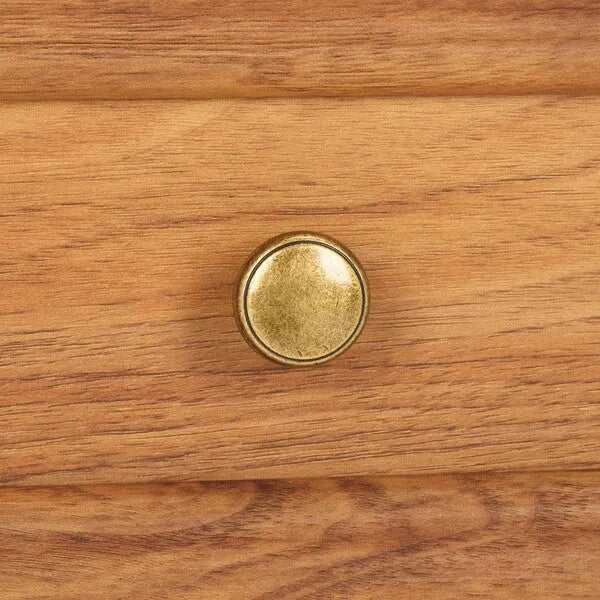 Sondra Wood Nighstand in Oak with Drawer and Shelf