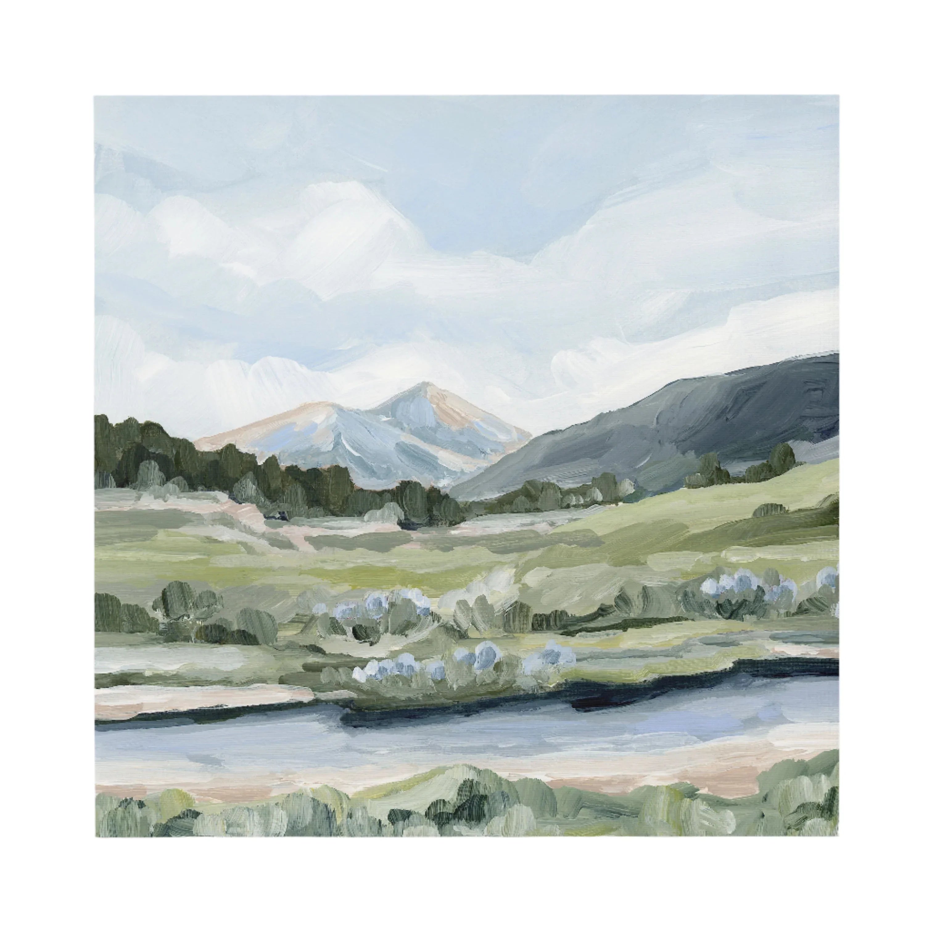 "Our Mountain" Art Print - The Mayfair Hall