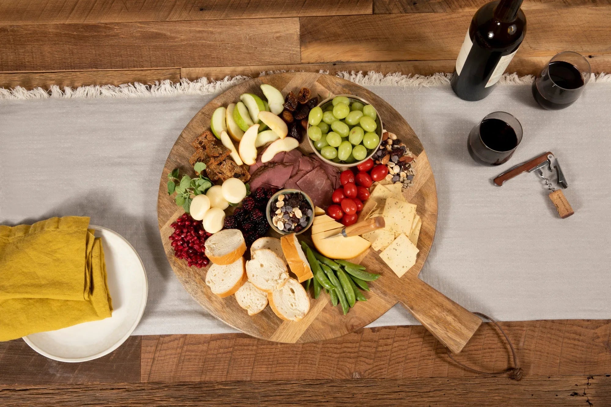 Ravi Round Charcuterie Board - The Mayfair Hall