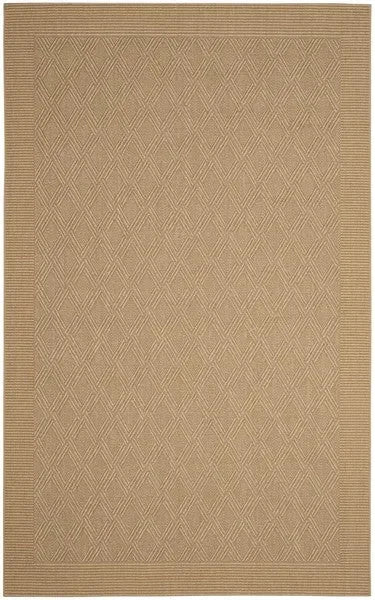 Palm Beach Sisal and Jute Rug in Maize with Geometric Pattern - The Mayfair Hall