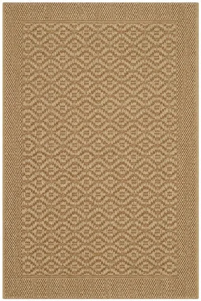 Palm Beach Sisal and Jute Rug in Maize with Lattice Pattern - The Mayfair Hall