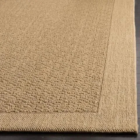 Palm Beach Sisal and Jute Rug in Maize with Lattice Pattern - The Mayfair Hall