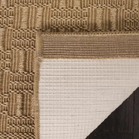Palm Beach Sisal and Jute Rug in Maize with Basketweave Pattern - The Mayfair Hall