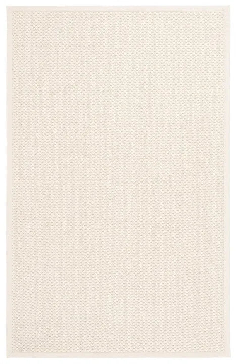 Palm Beach Wool Rug in Ivory Geometric Pattern - The Mayfair Hall