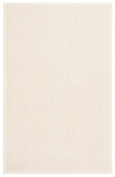 Palm Beach Wool Rug in Ivory Geometric Pattern - The Mayfair Hall