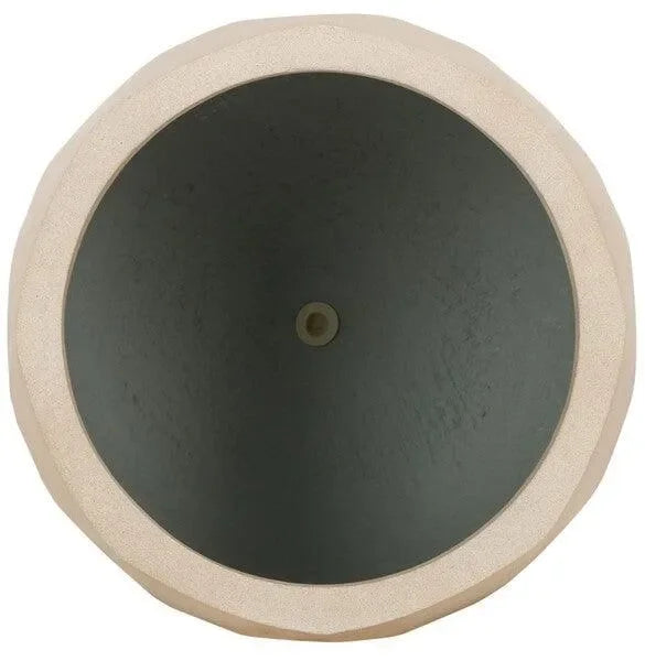 Kane Planter Pot in Beige with Diamond Design (Set of 2) - The Mayfair Hall