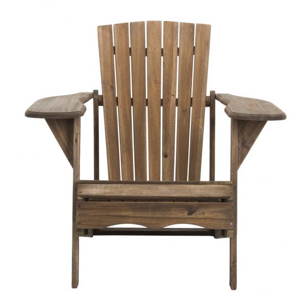 Mopani Acacia Adirondack Chair in Rustic Brown