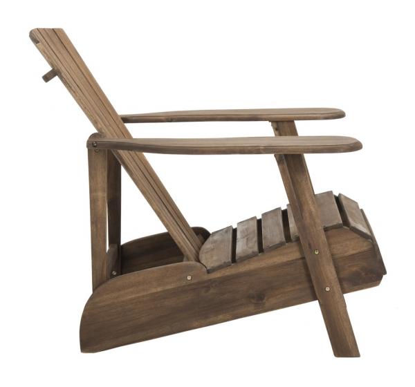 Mopani Acacia Adirondack Chair in Rustic Brown