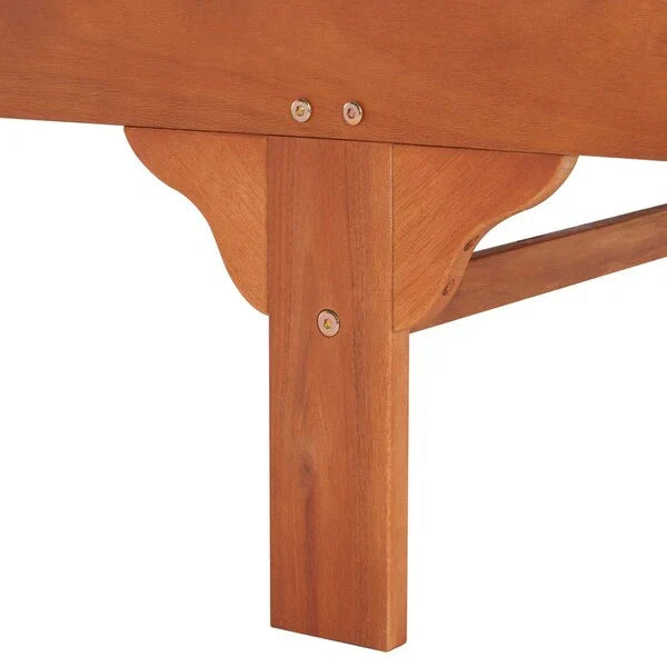 Newport Outdoor Lounge Chair in Natural with Beige Cushion