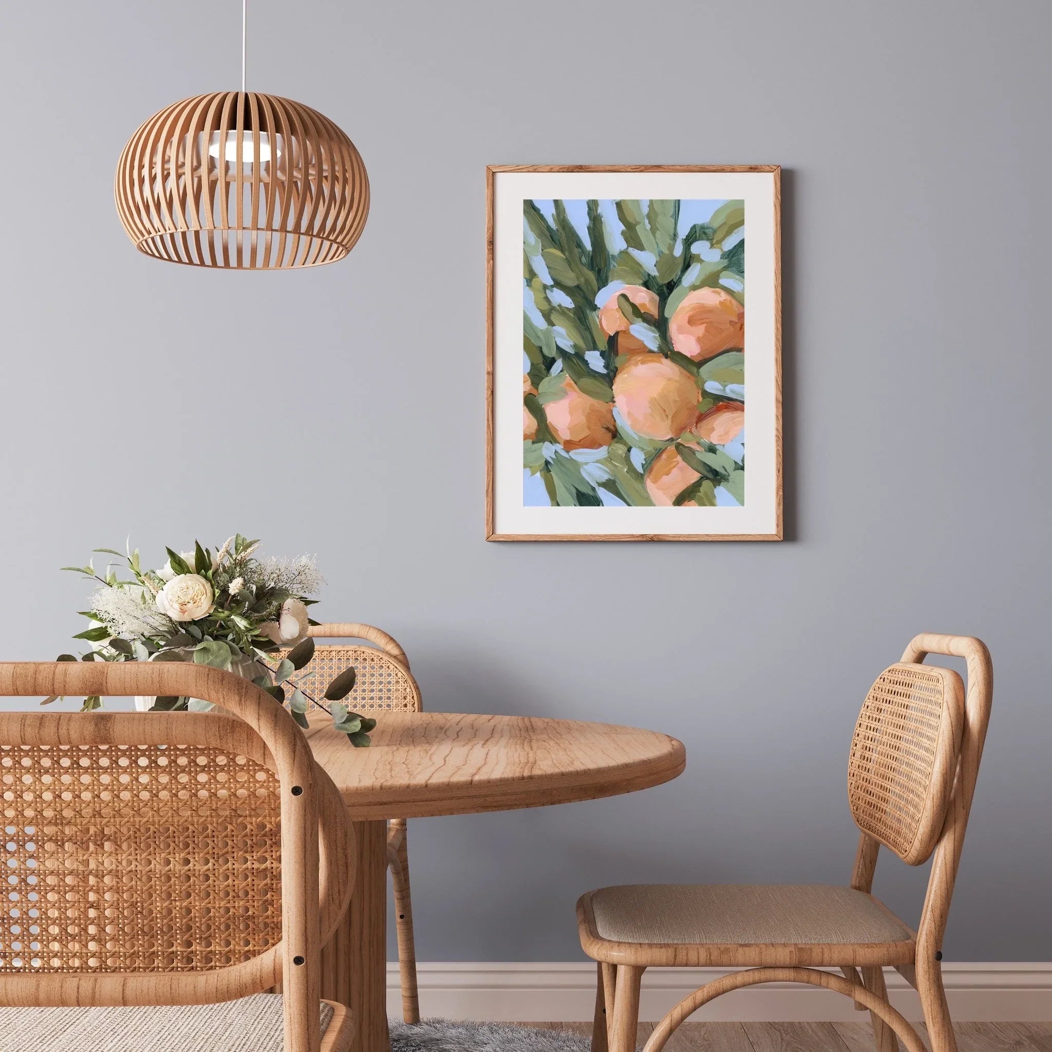 "Peach Tree" Art Print - The Mayfair Hall