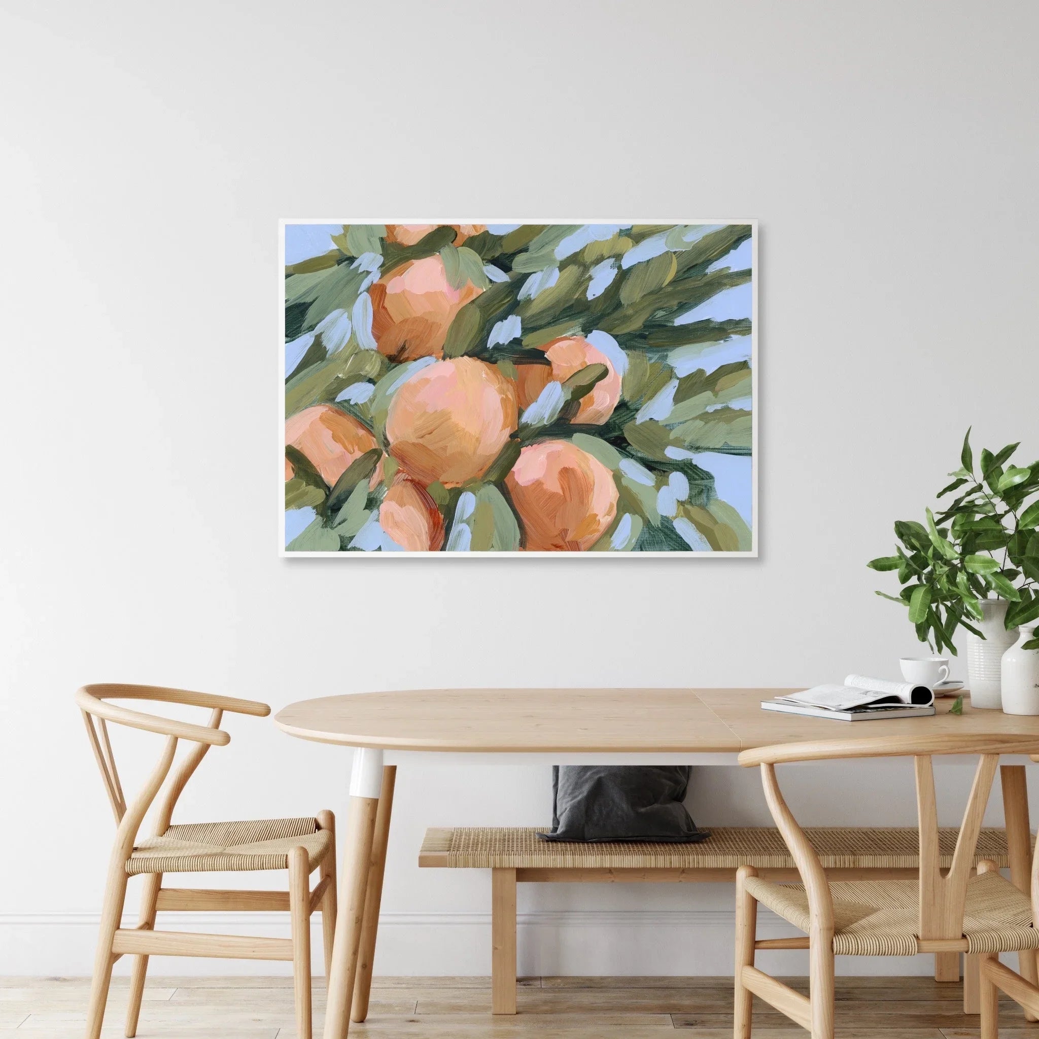 "Peach Tree" Art Print - The Mayfair Hall