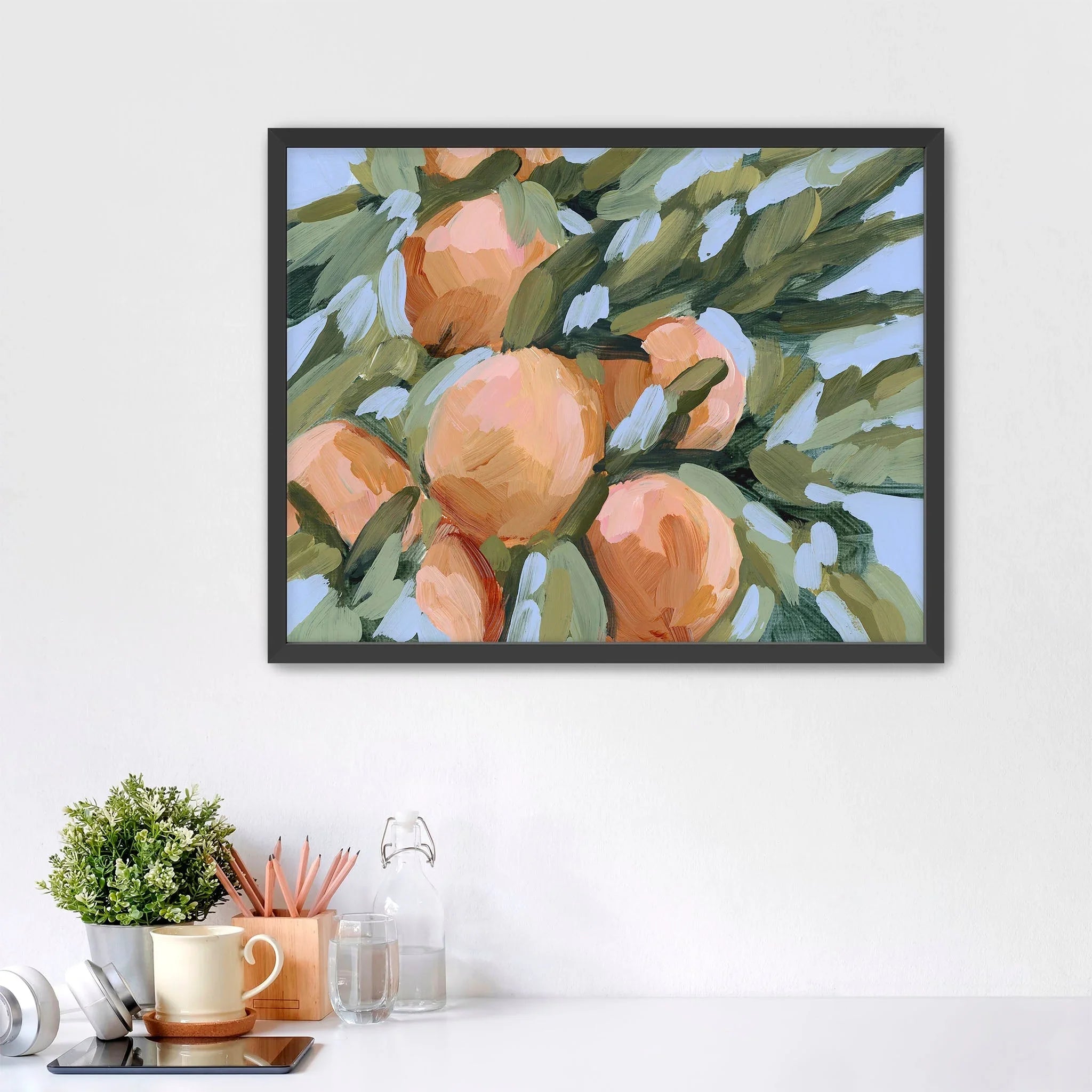 "Peach Tree" Art Print - The Mayfair Hall