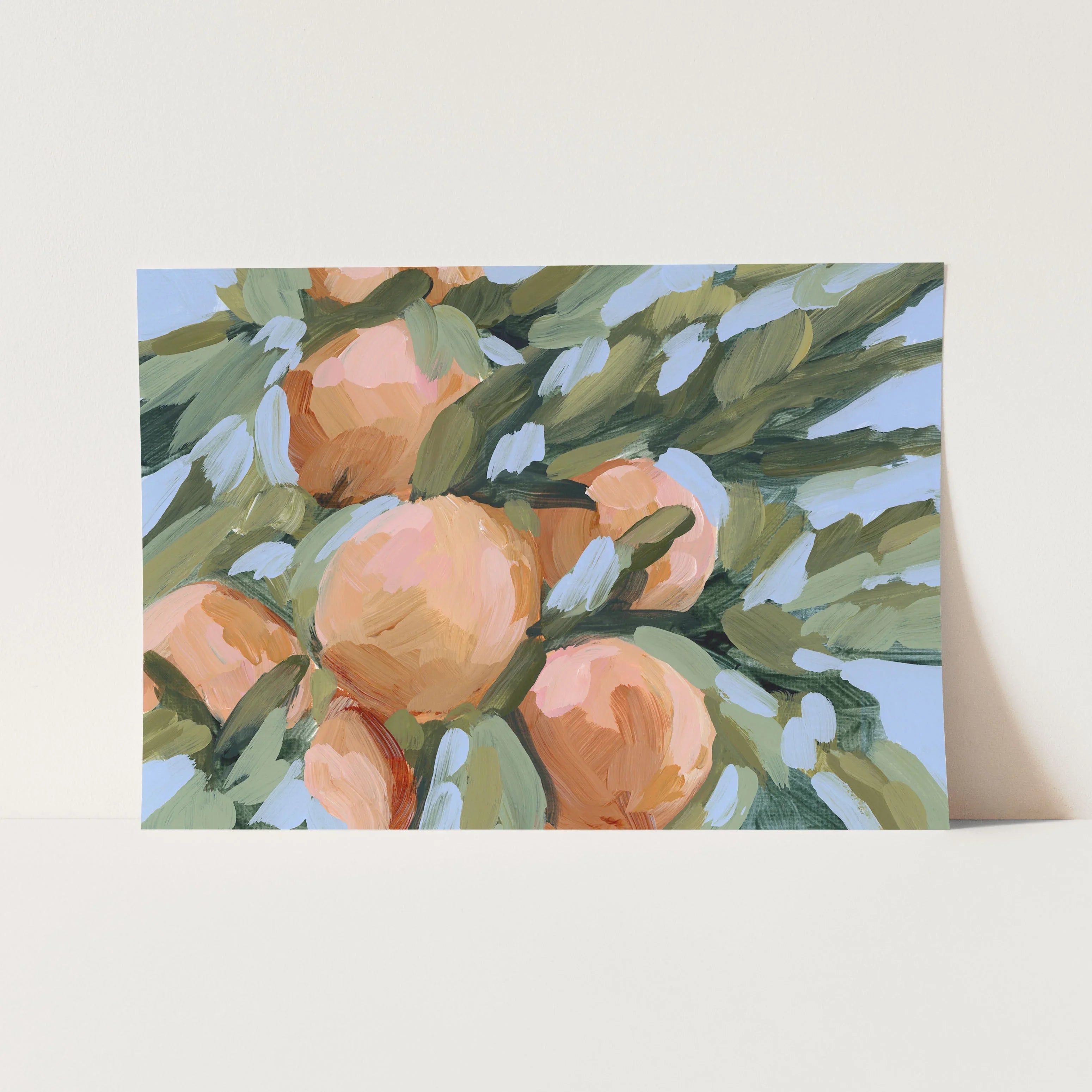 "Peach Tree" Art Print - The Mayfair Hall