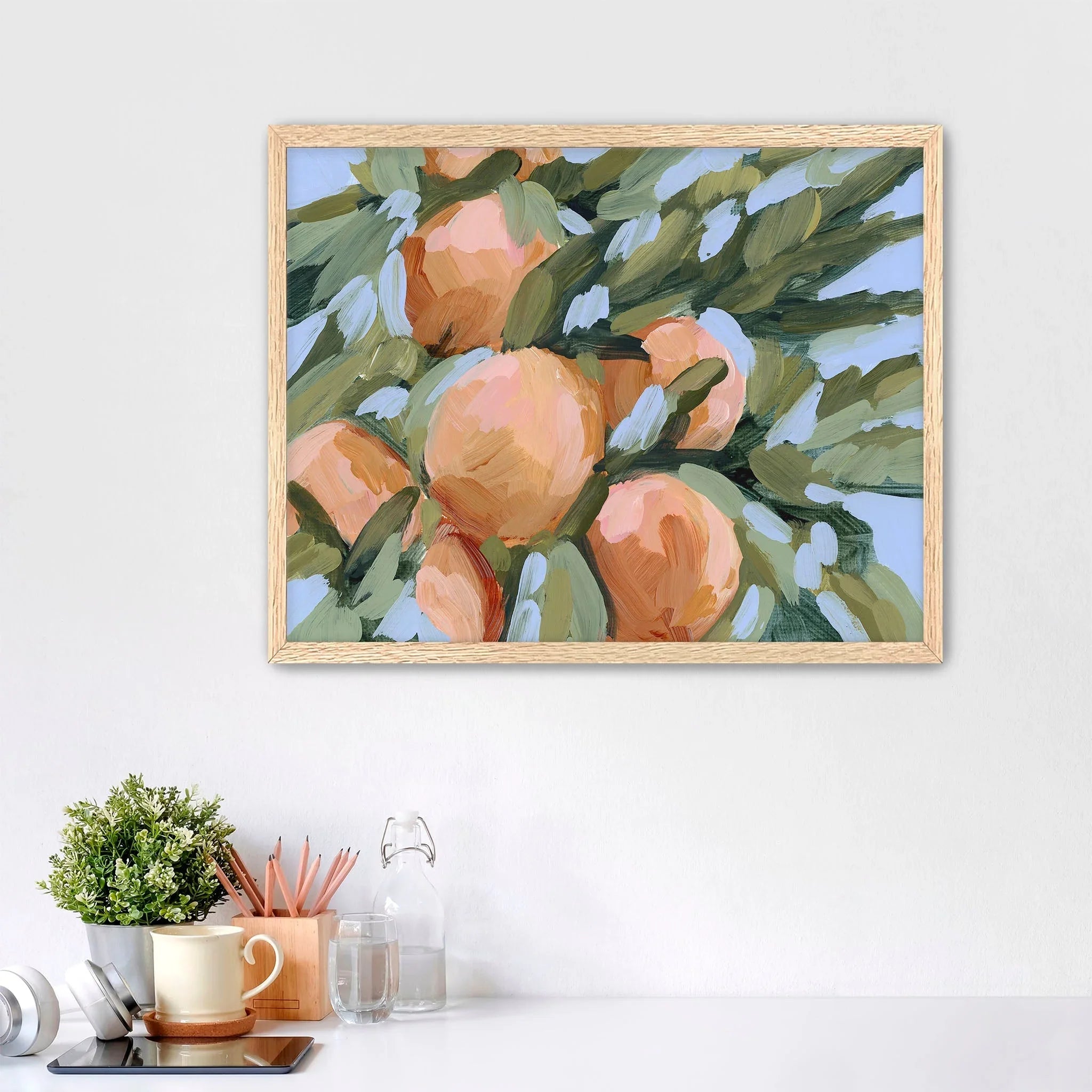 "Peach Tree" Art Print - The Mayfair Hall