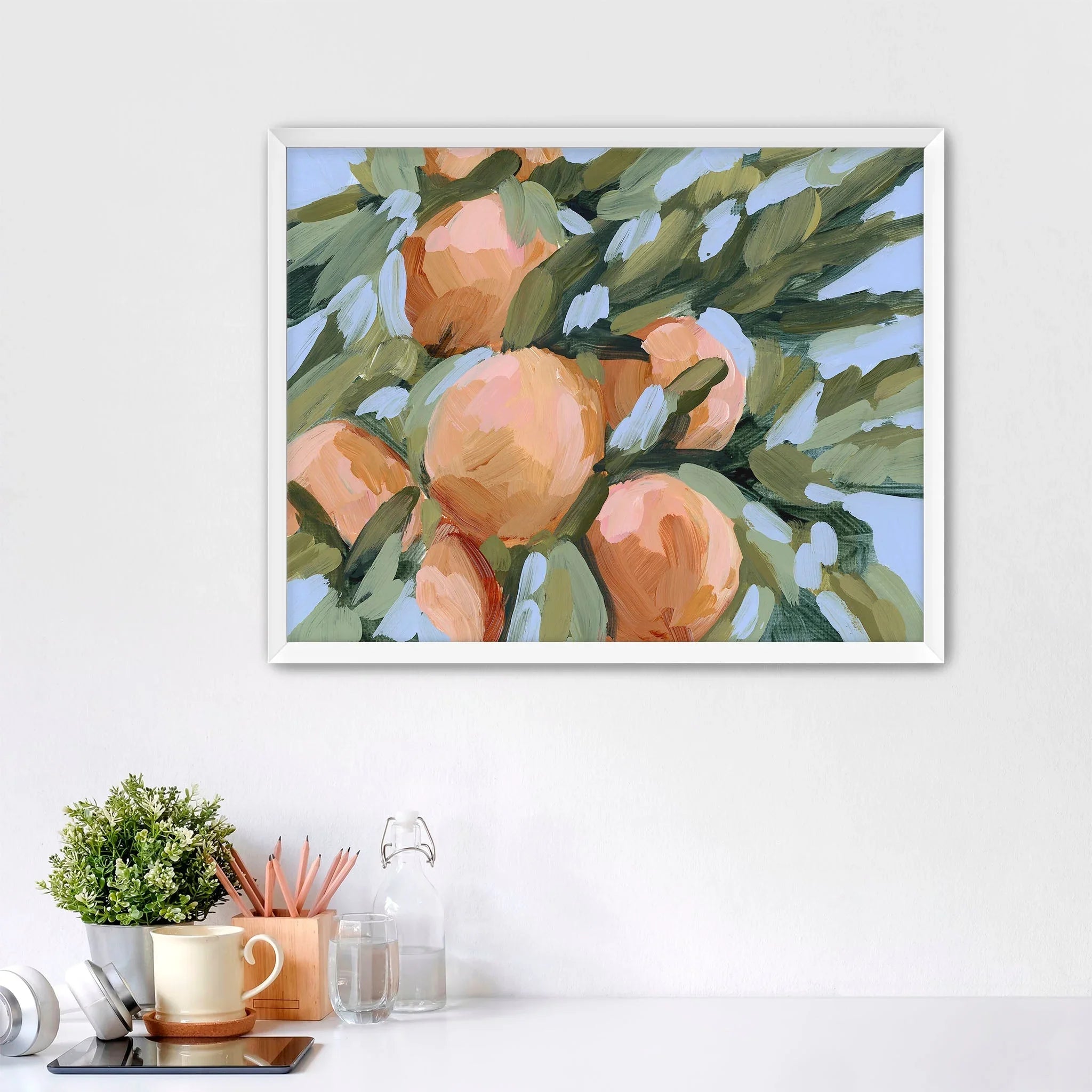 "Peach Tree" Art Print - The Mayfair Hall