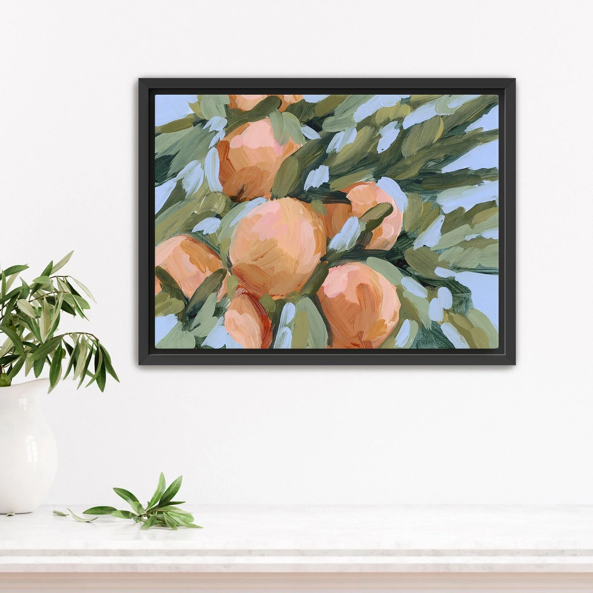 "Peach Tree" Art Print - The Mayfair Hall