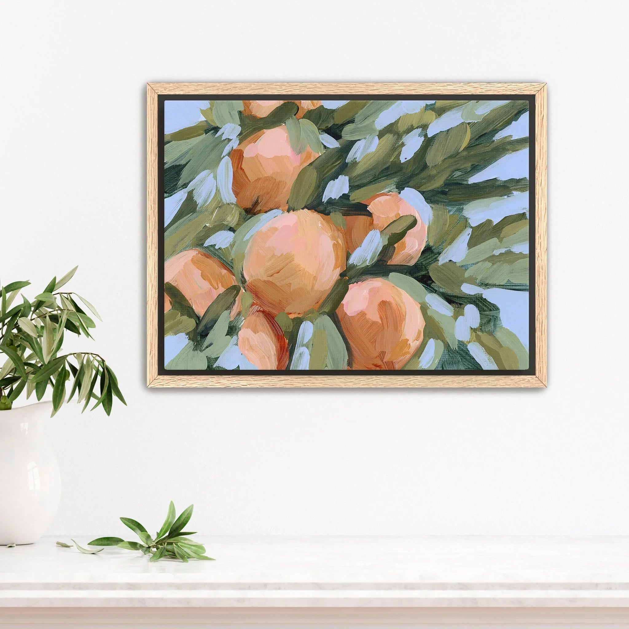 "Peach Tree" Art Print - The Mayfair Hall