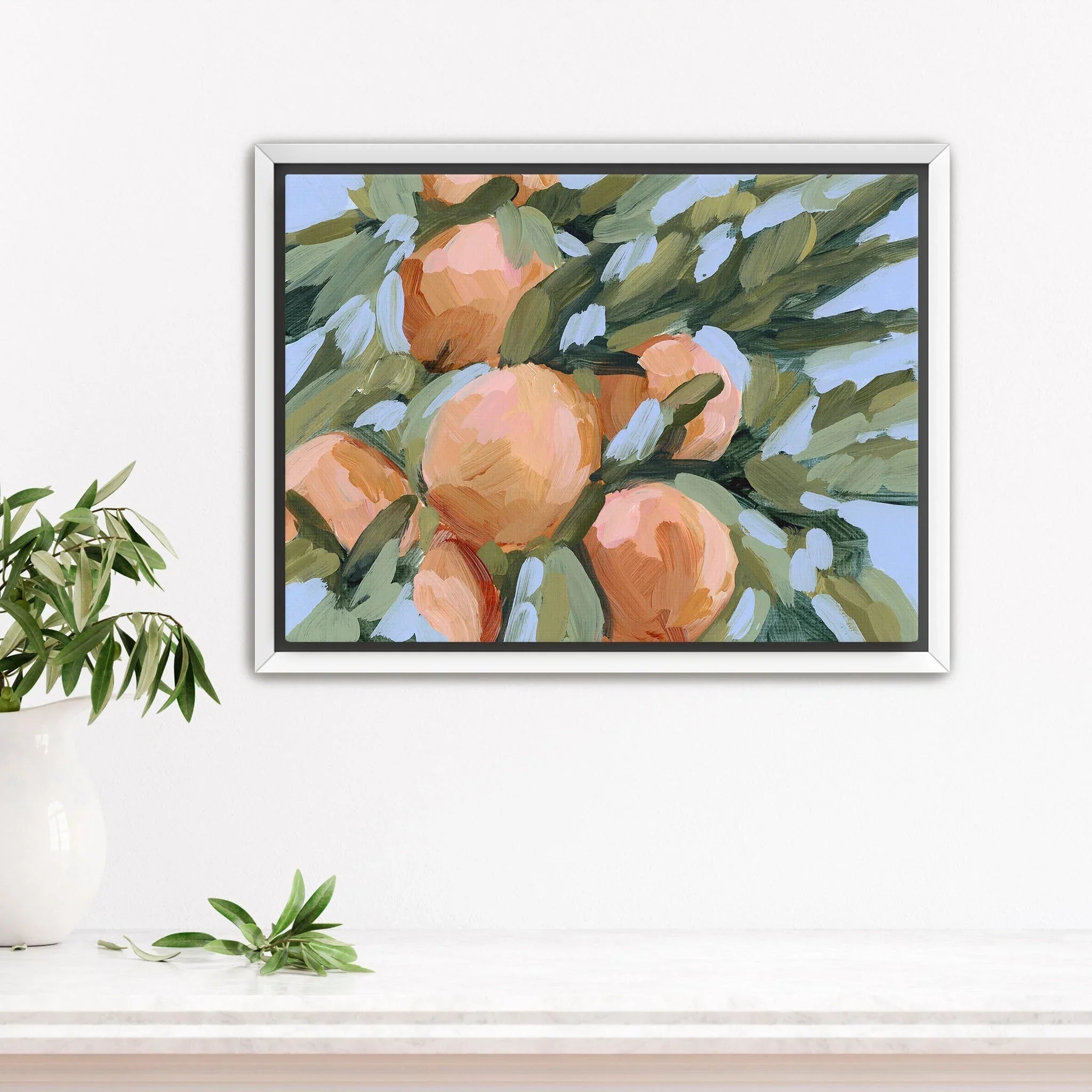 "Peach Tree" Art Print - The Mayfair Hall