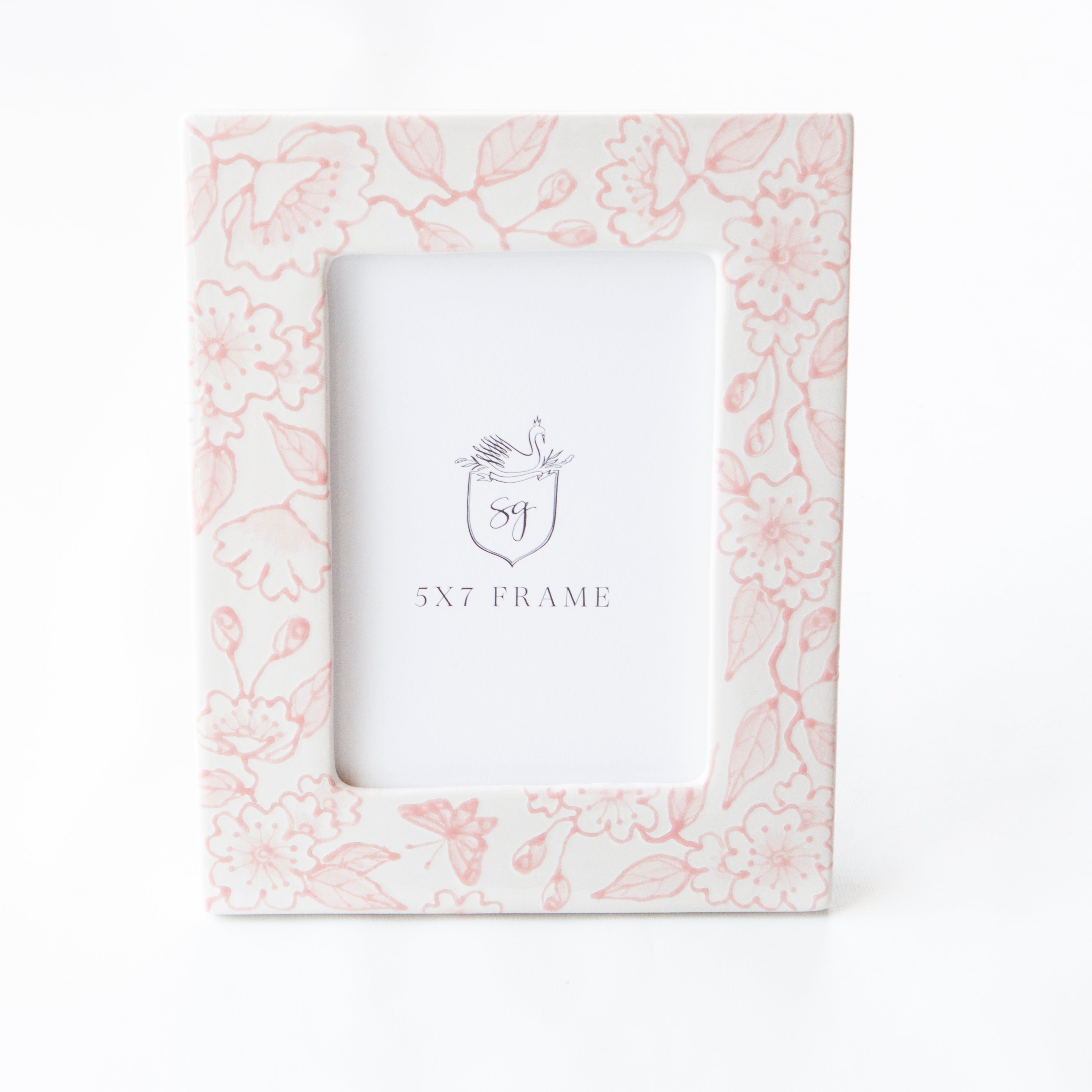 Pink Blossom Chinoiserie Picture Frames