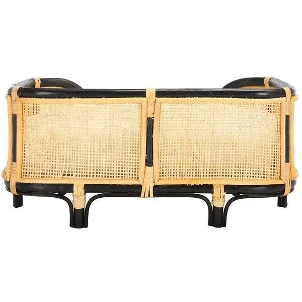 Timo Rattan Pet Bed with Removable Cushion