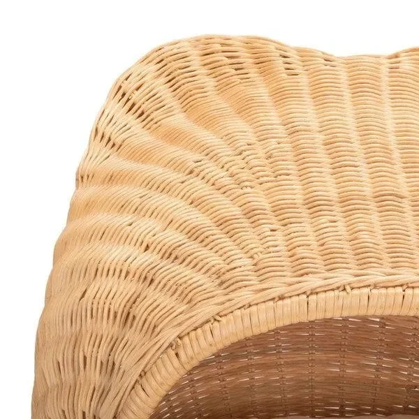 Toru Rattan Cat Bed in Natural Honey - The Mayfair Hall