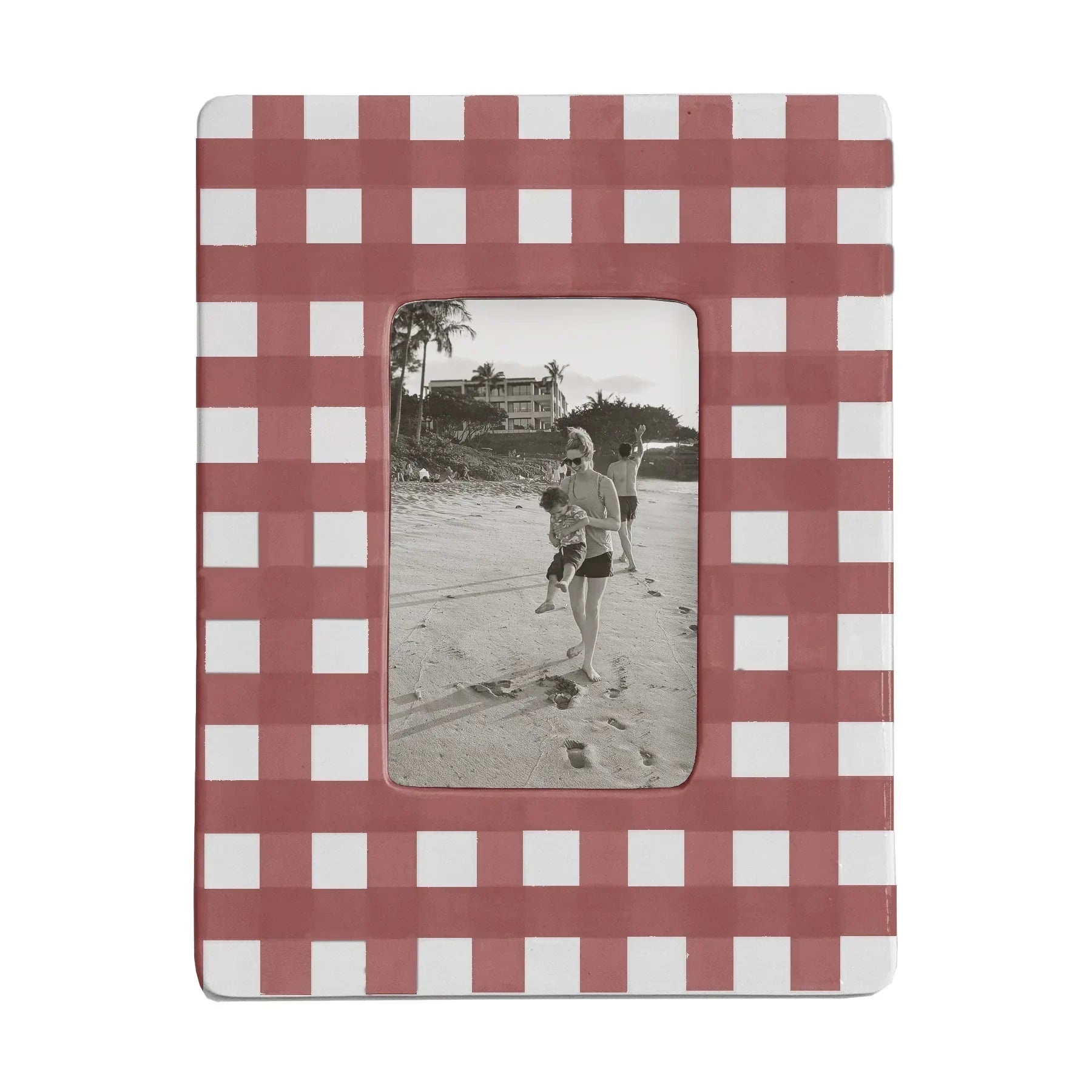 Gingham Photo Frame - The Mayfair Hall