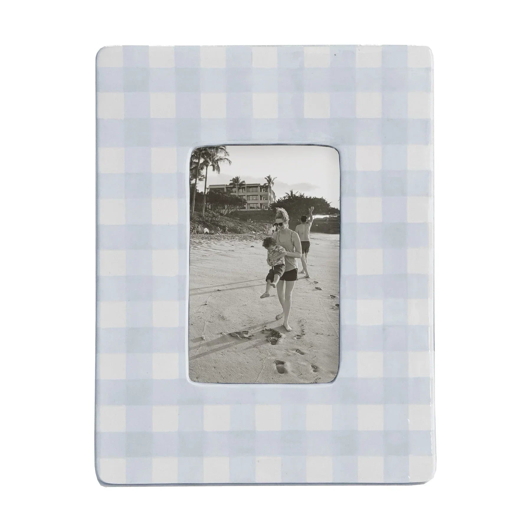 Gingham Photo Frame - The Mayfair Hall