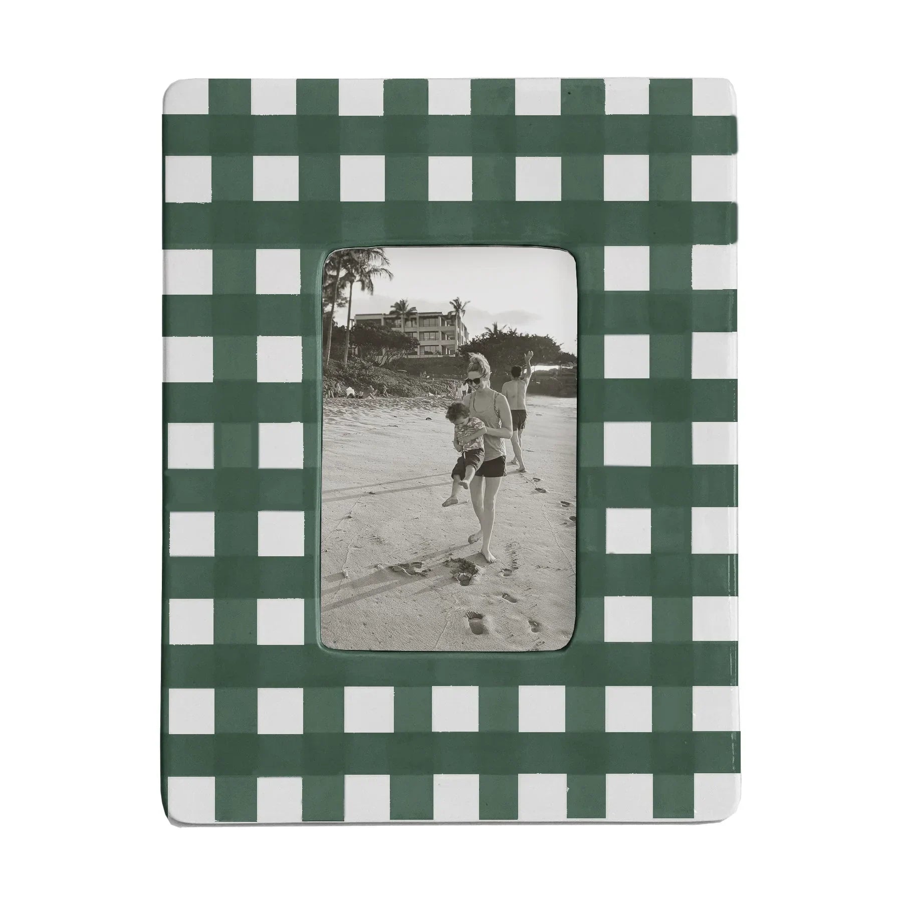 Gingham Photo Frame - The Mayfair Hall