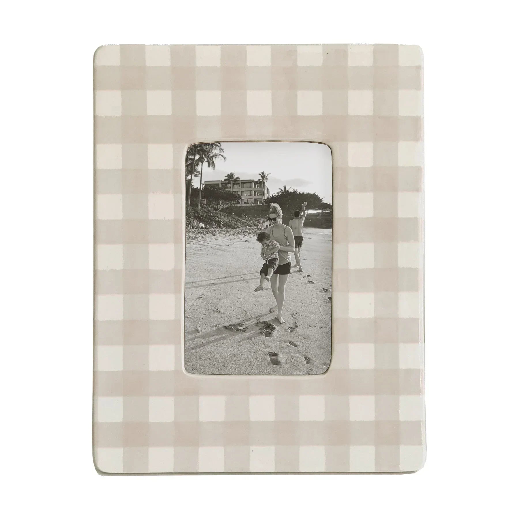 Gingham Photo Frame - The Mayfair Hall