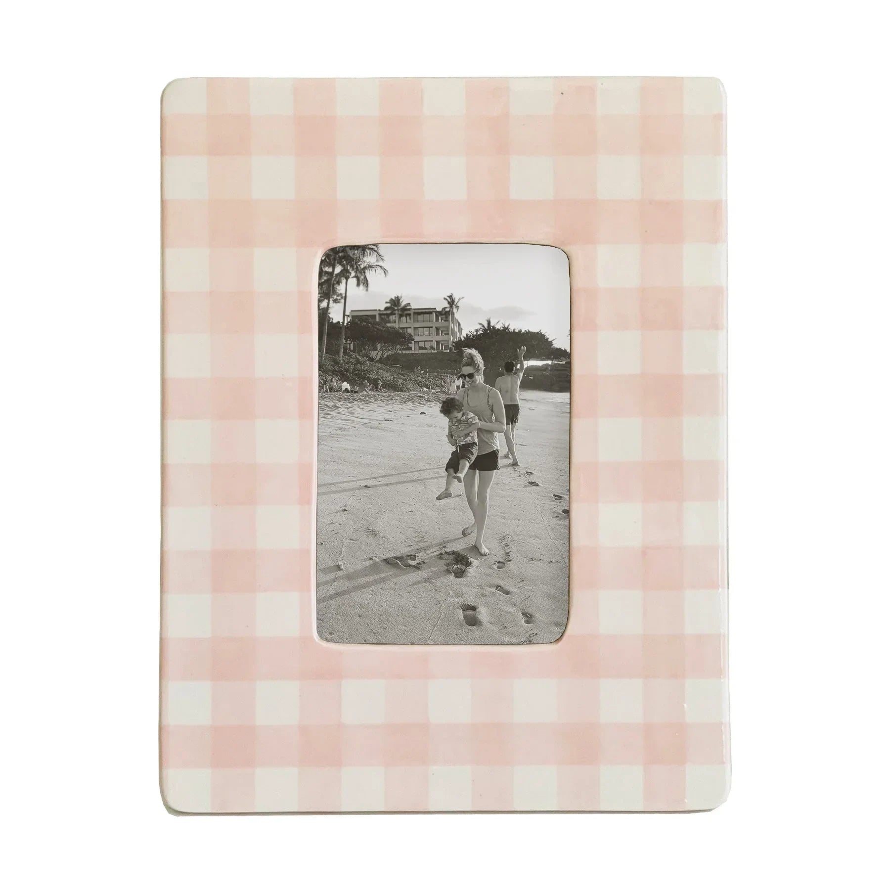Gingham Photo Frame - The Mayfair Hall
