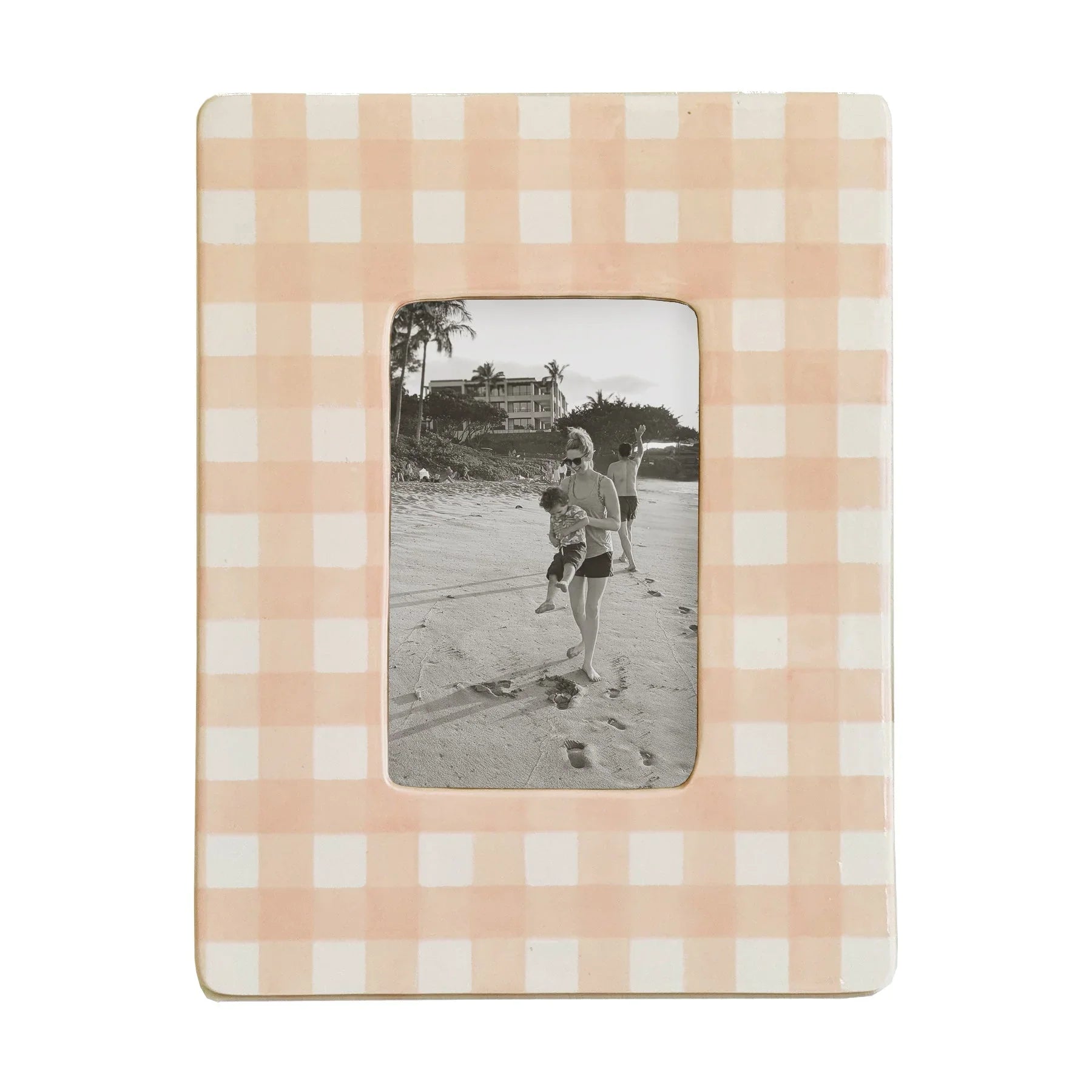 Gingham Photo Frame - The Mayfair Hall