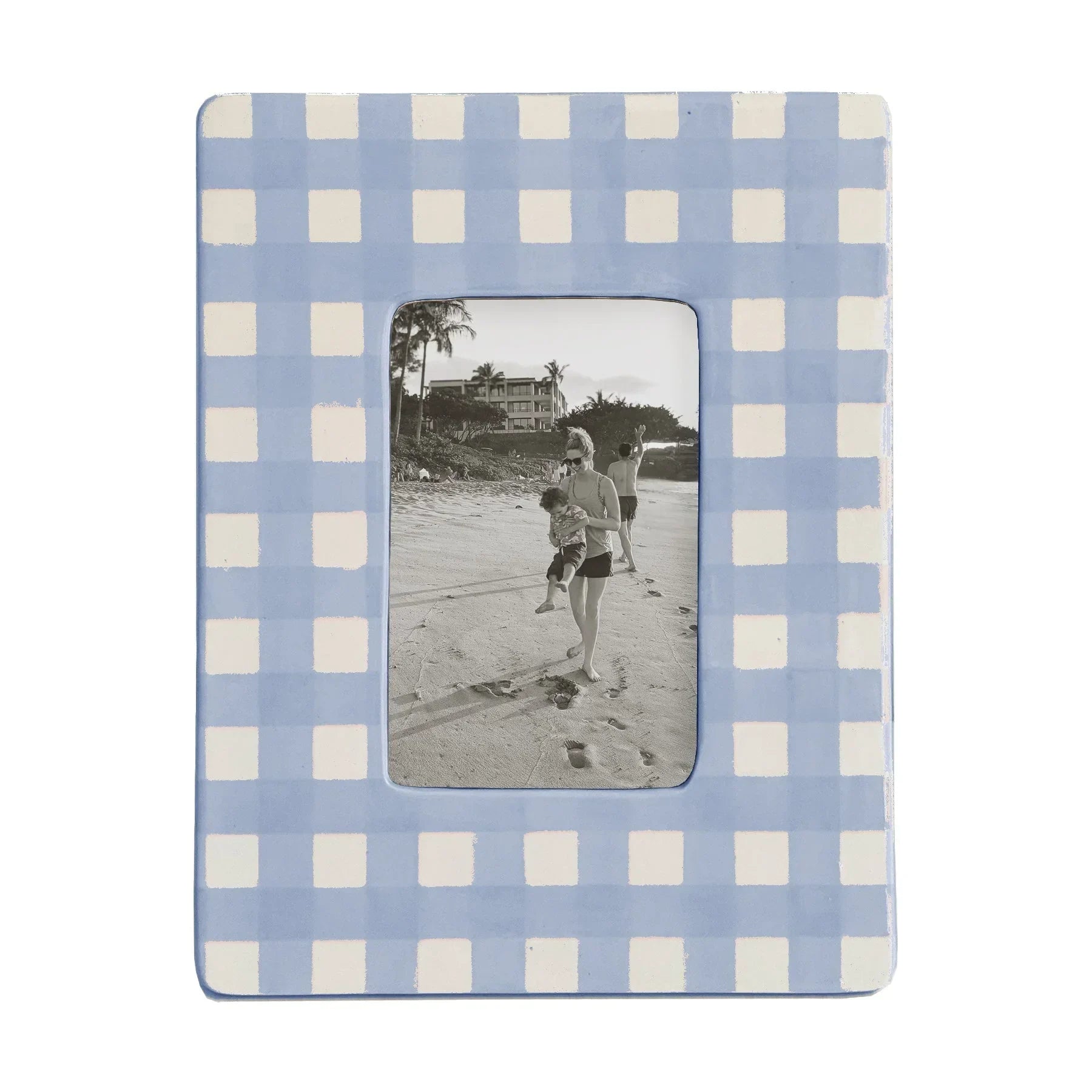 Gingham Photo Frame - The Mayfair Hall