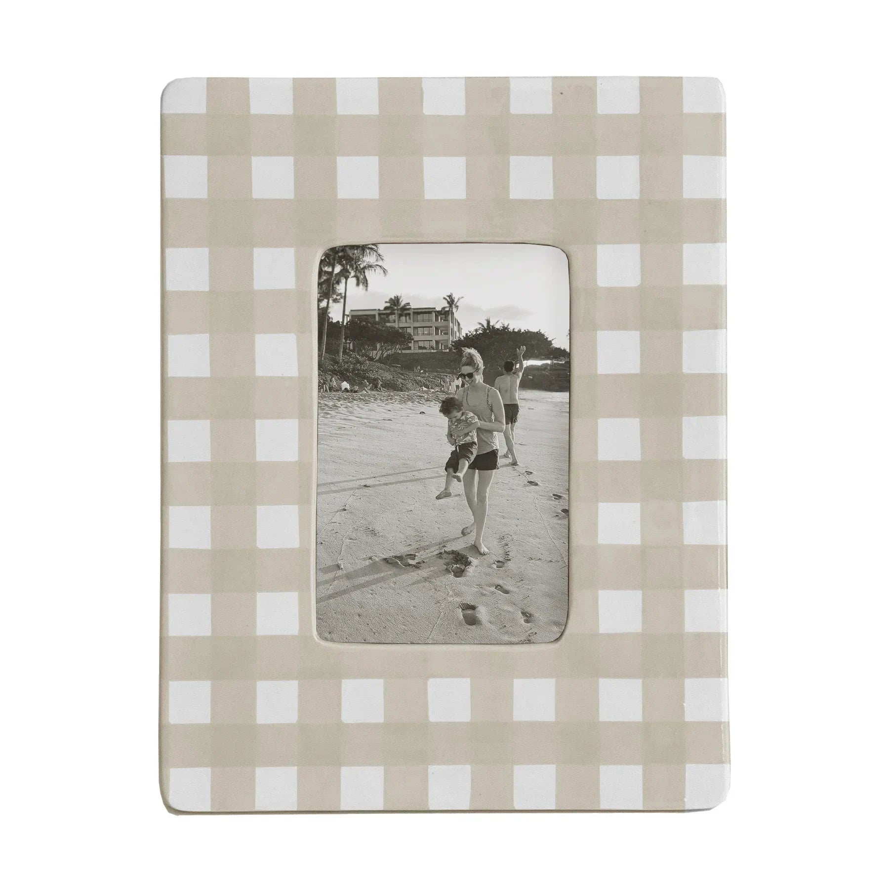 Gingham Photo Frame - The Mayfair Hall