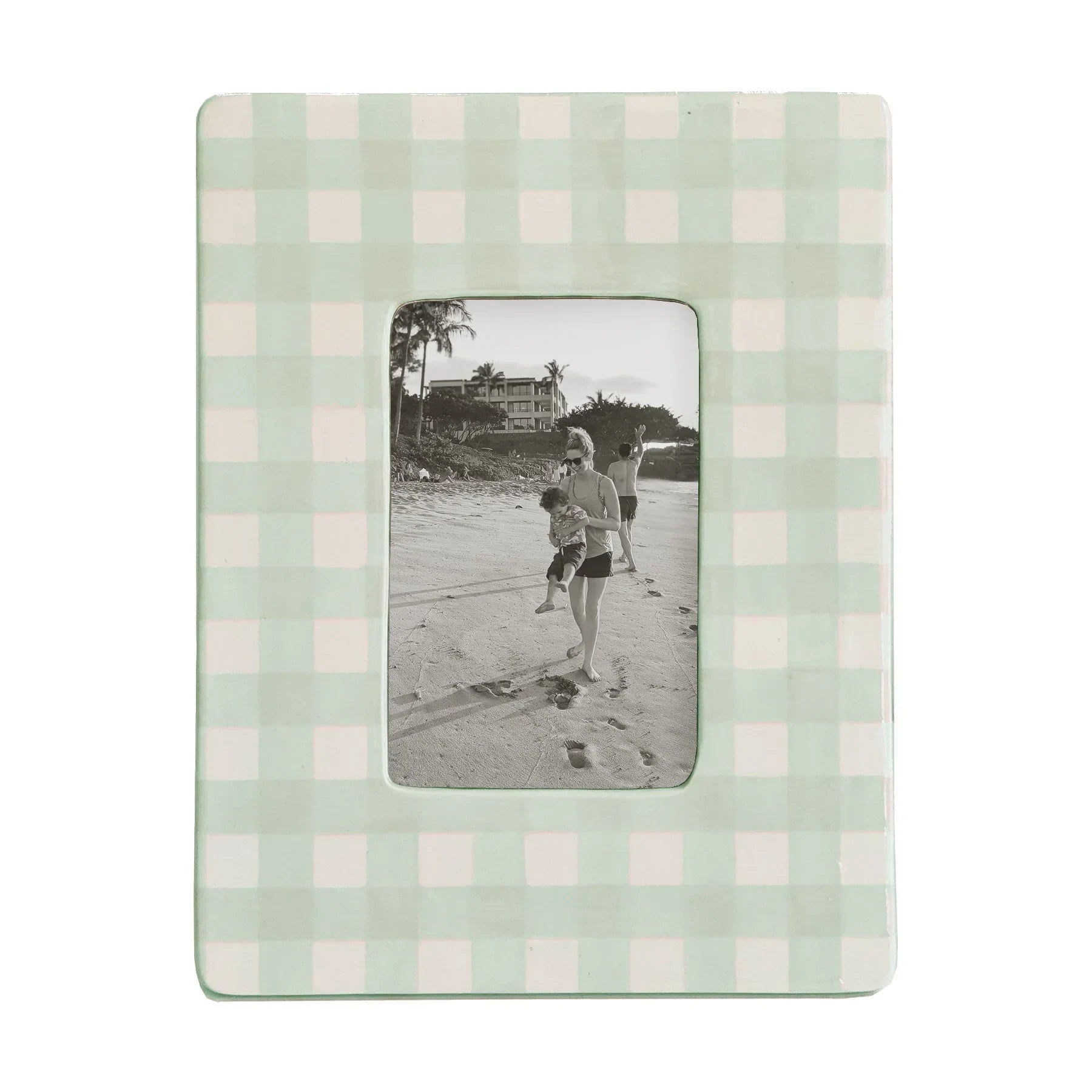 Gingham Photo Frame - The Mayfair Hall