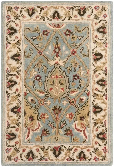 Persian Legend Wool Rug in Gray and Ivory - The Mayfair Hall