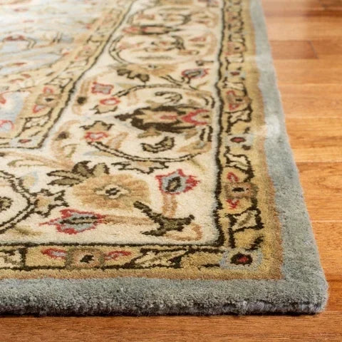 Persian Legend Wool Rug in Gray and Ivory - The Mayfair Hall