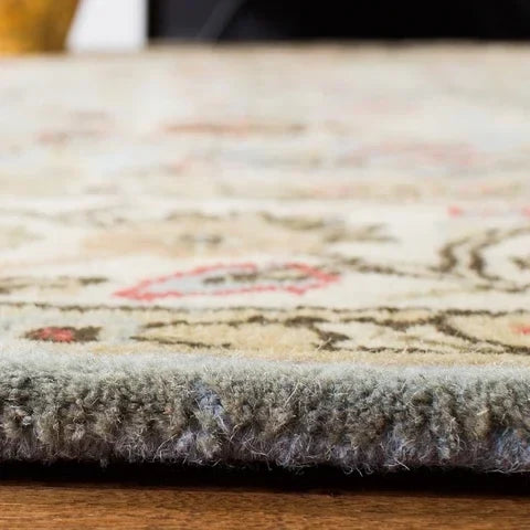 Persian Legend Wool Rug in Gray and Ivory - The Mayfair Hall