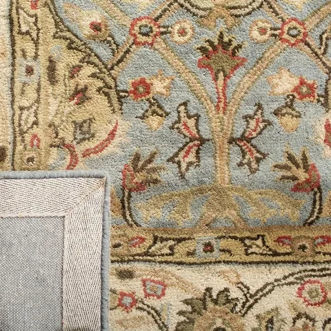Persian Legend Wool Rug in Gray and Ivory - The Mayfair Hall