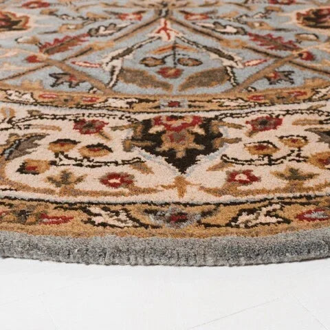 Persian Legend Wool Rug in Gray and Ivory - The Mayfair Hall