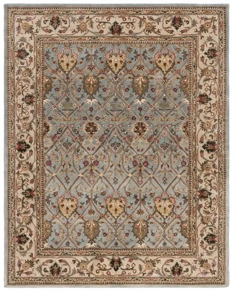 Persian Legend Wool Rug in Gray and Ivory - The Mayfair Hall