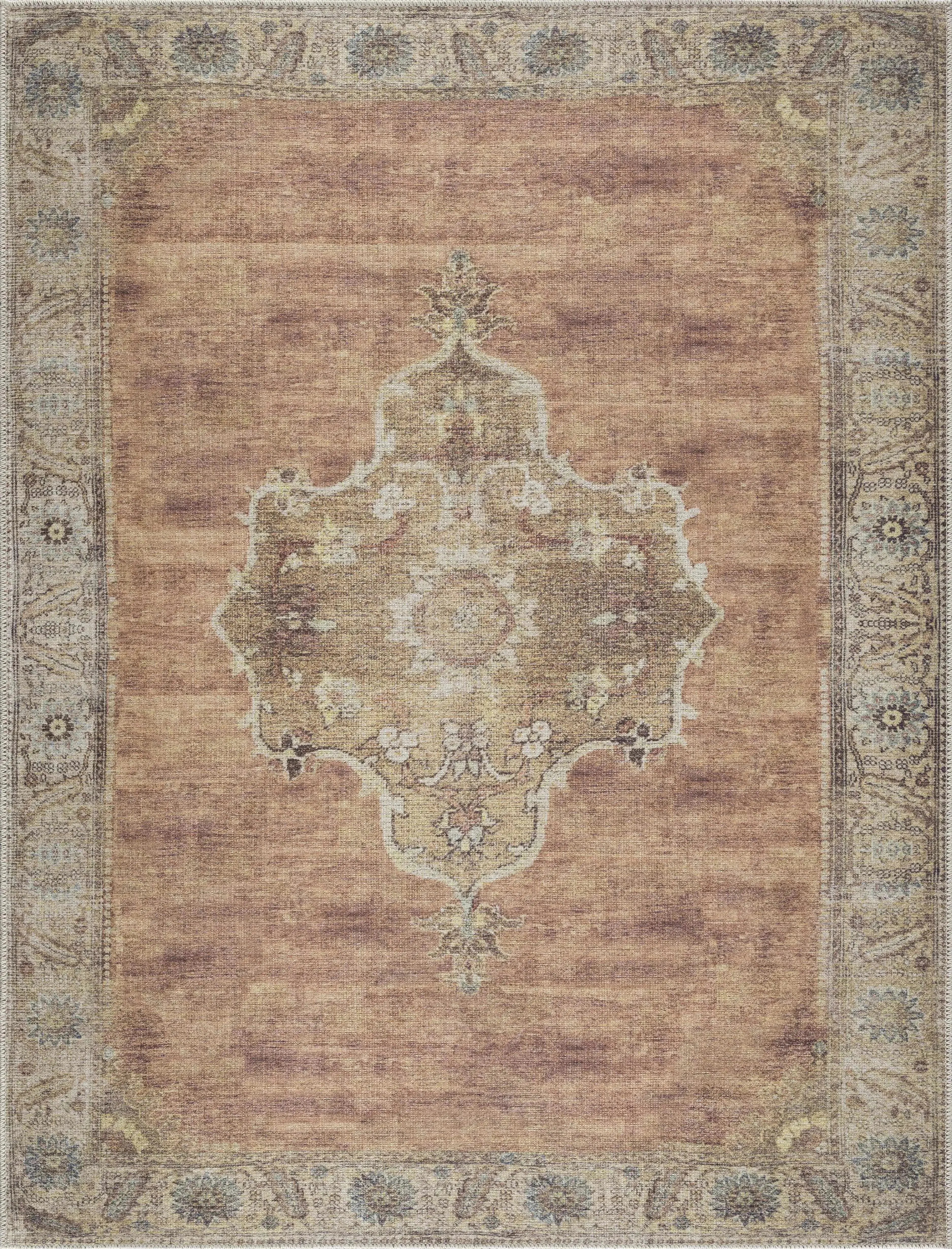 Powhatan Chenille-Polyester Thin Rug - The Mayfair Hall