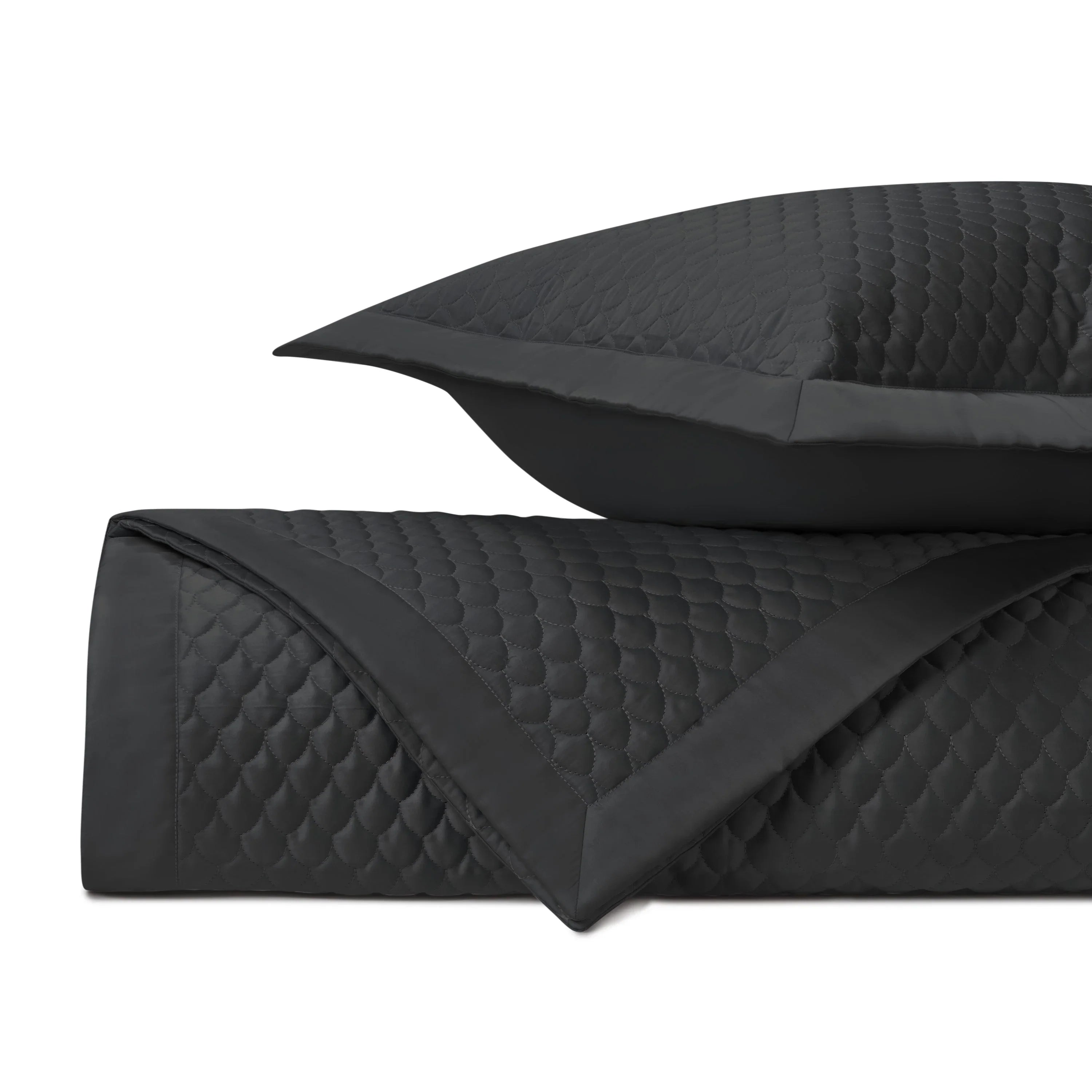 Raindrop Quilted Coverlet Set - The Mayfair Hall