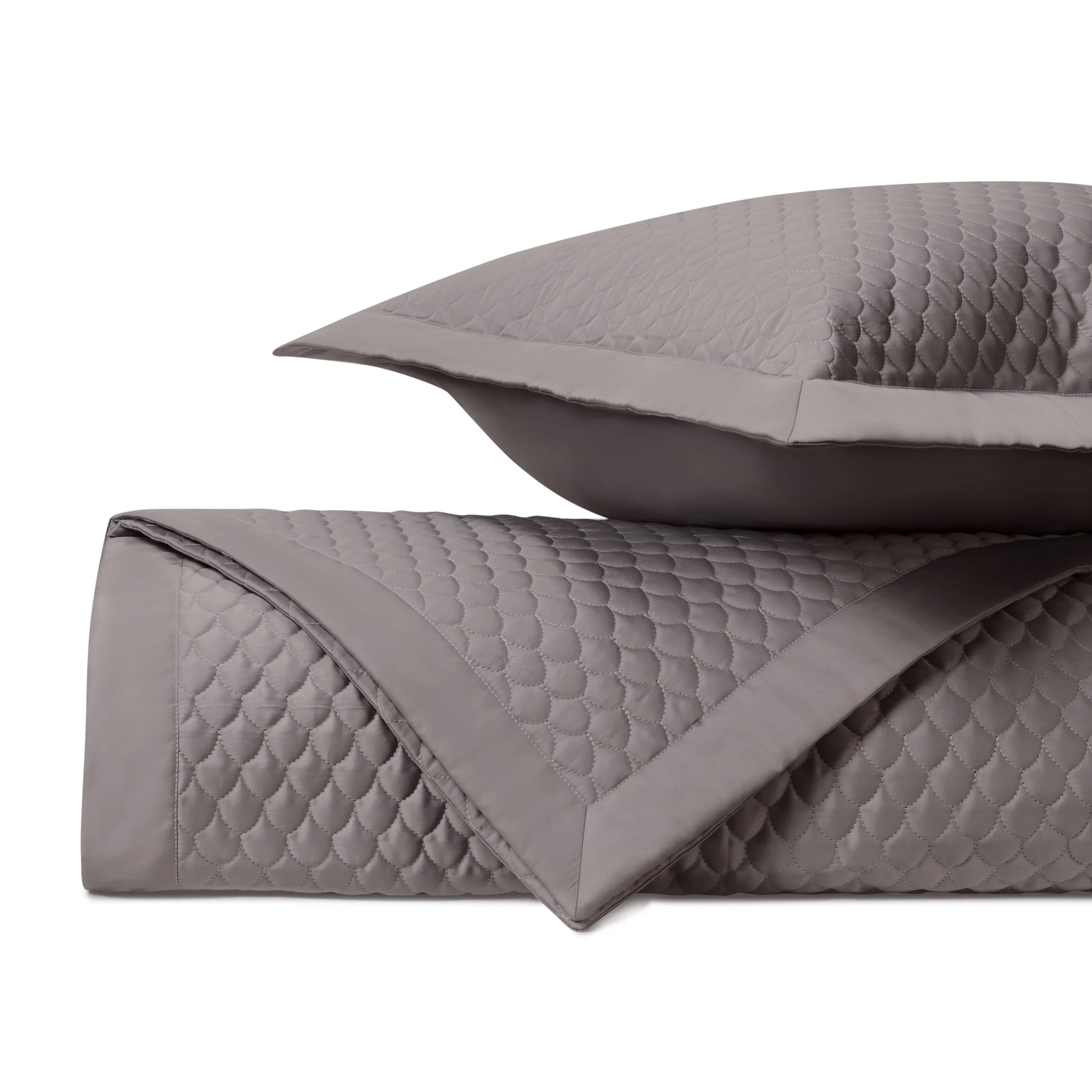 Raindrop Quilted Coverlet Set - The Mayfair Hall