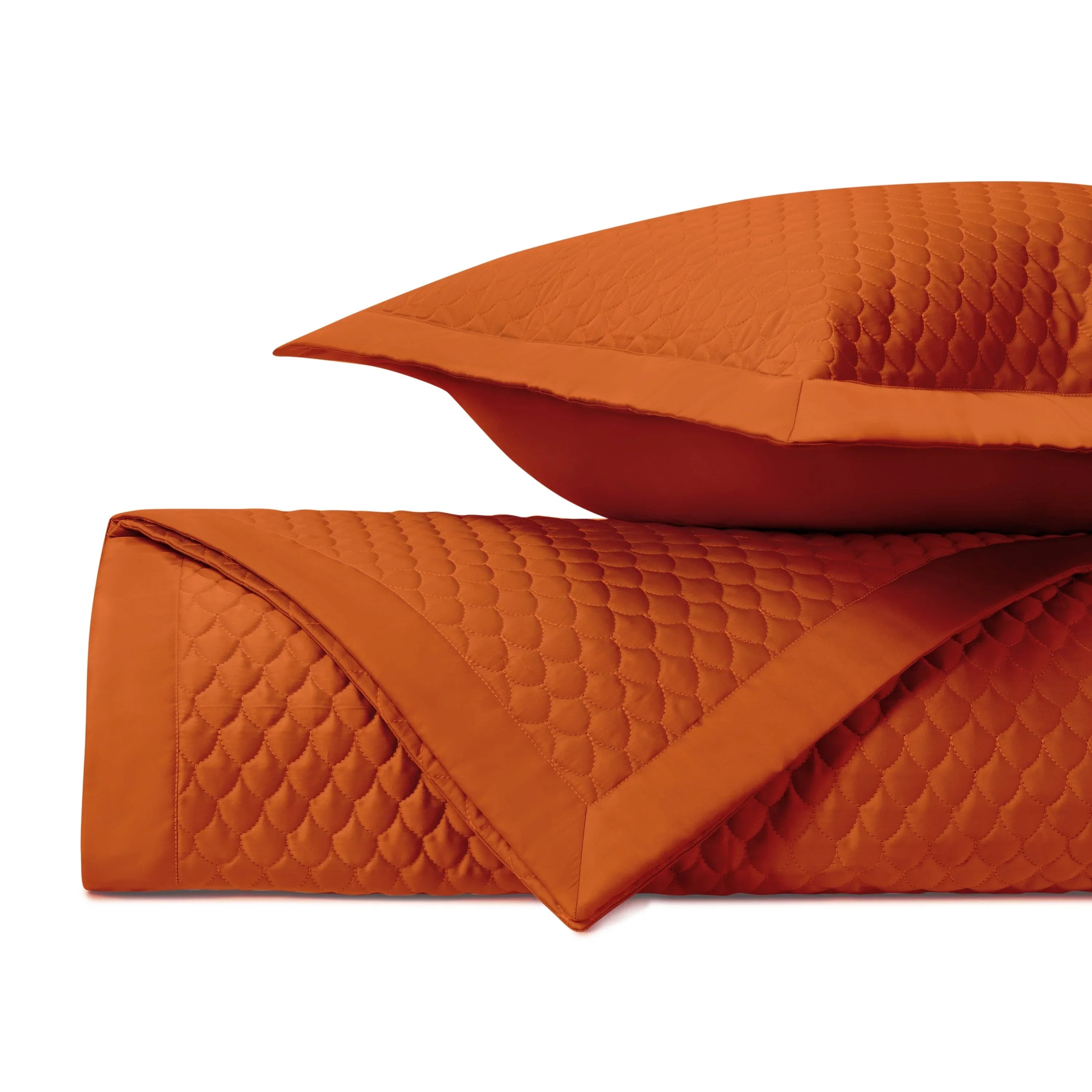Raindrop Quilted Coverlet Set - The Mayfair Hall