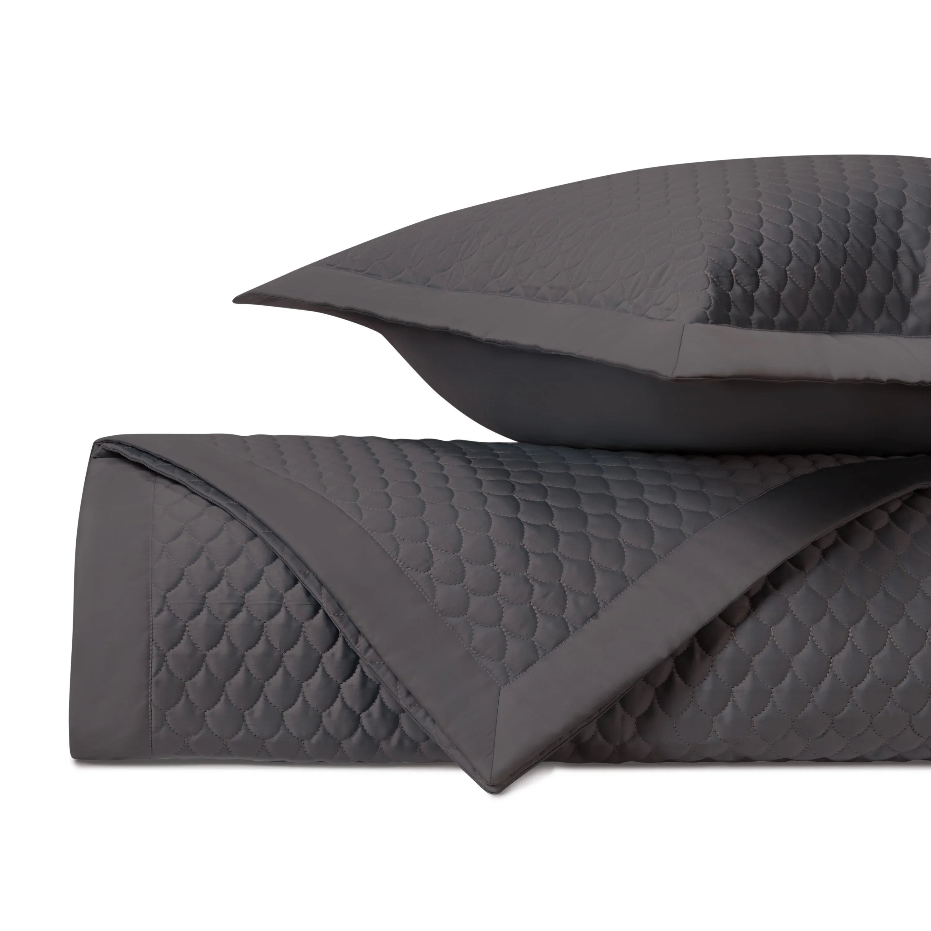 Raindrop Quilted Coverlet Set - The Mayfair Hall