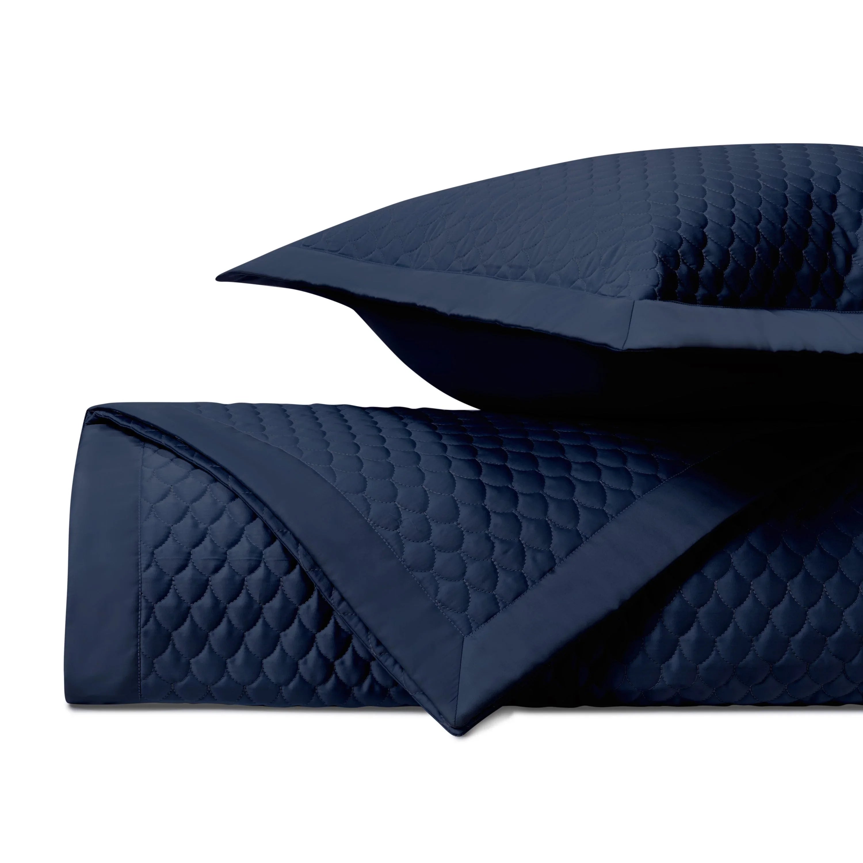 Raindrop Quilted Coverlet Set - The Mayfair Hall