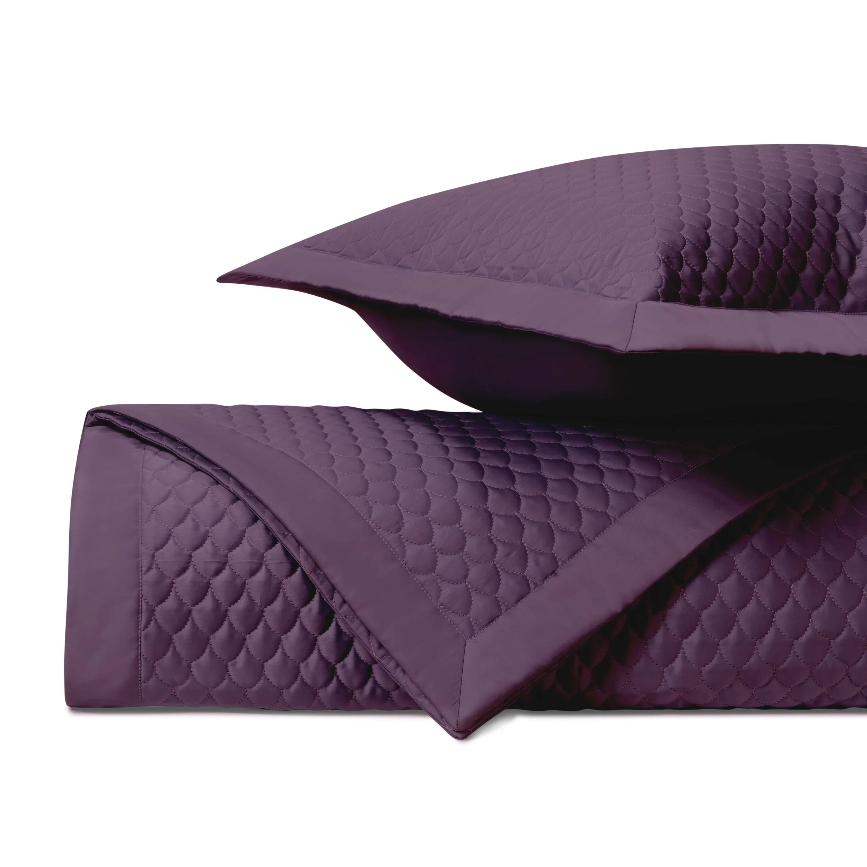 Raindrop Quilted Coverlet Set - The Mayfair Hall